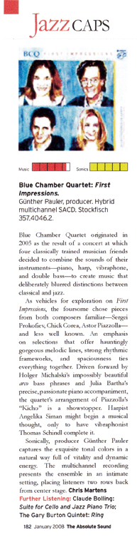 Blue Chamber Quartet
